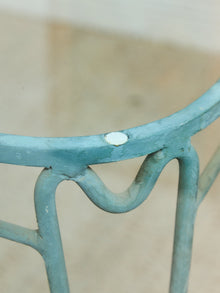 Antiqued Vintage Mid Century Patio Table