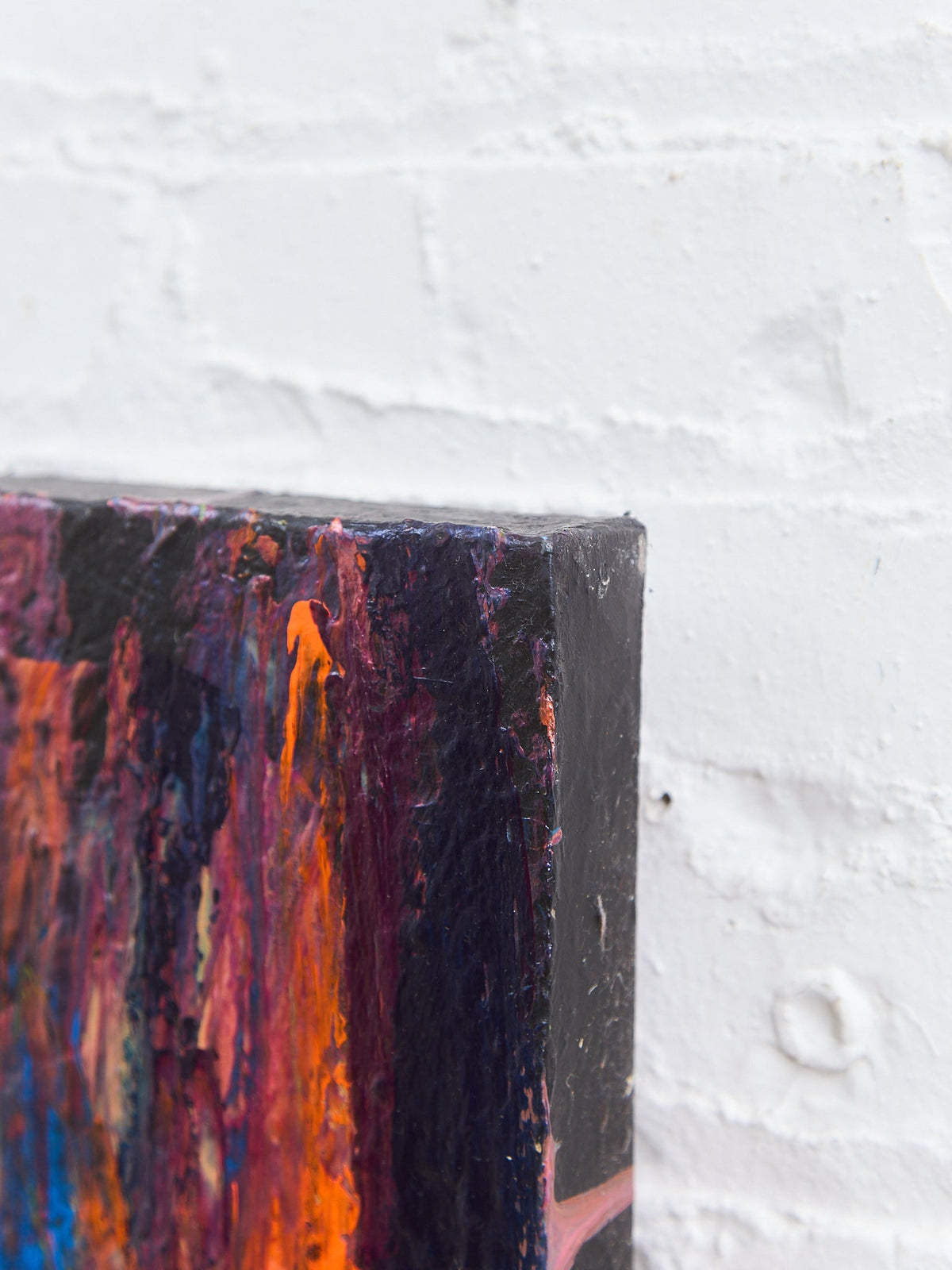 Nocturne in Ember and Plum Painting
