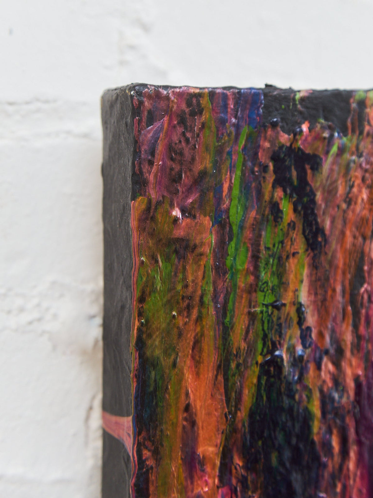 Nocturne in Ember and Plum Painting