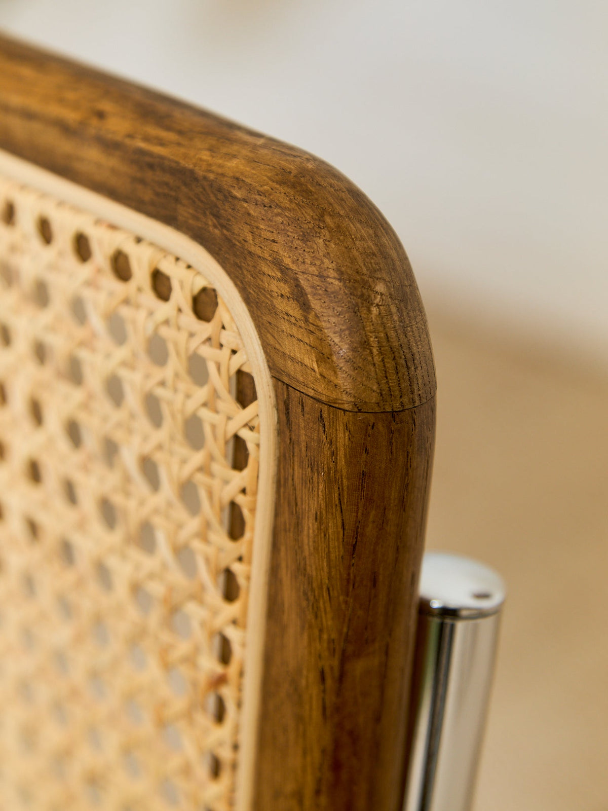 Grey Seat Rattan Chair