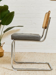Grey Seat Rattan Chair