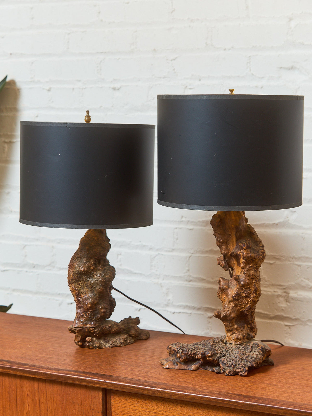 1960's Burl Vintage Lamp