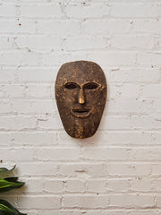 Vintage Nyanga initiation mask from the Democratic Republic of Congo