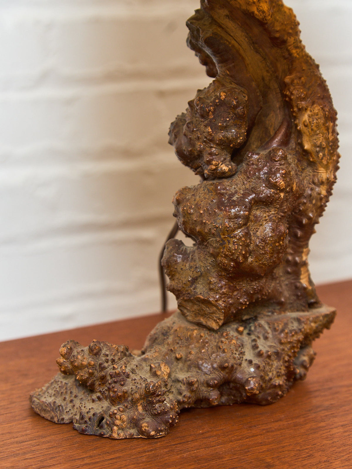 1960's Burl Vintage Lamp