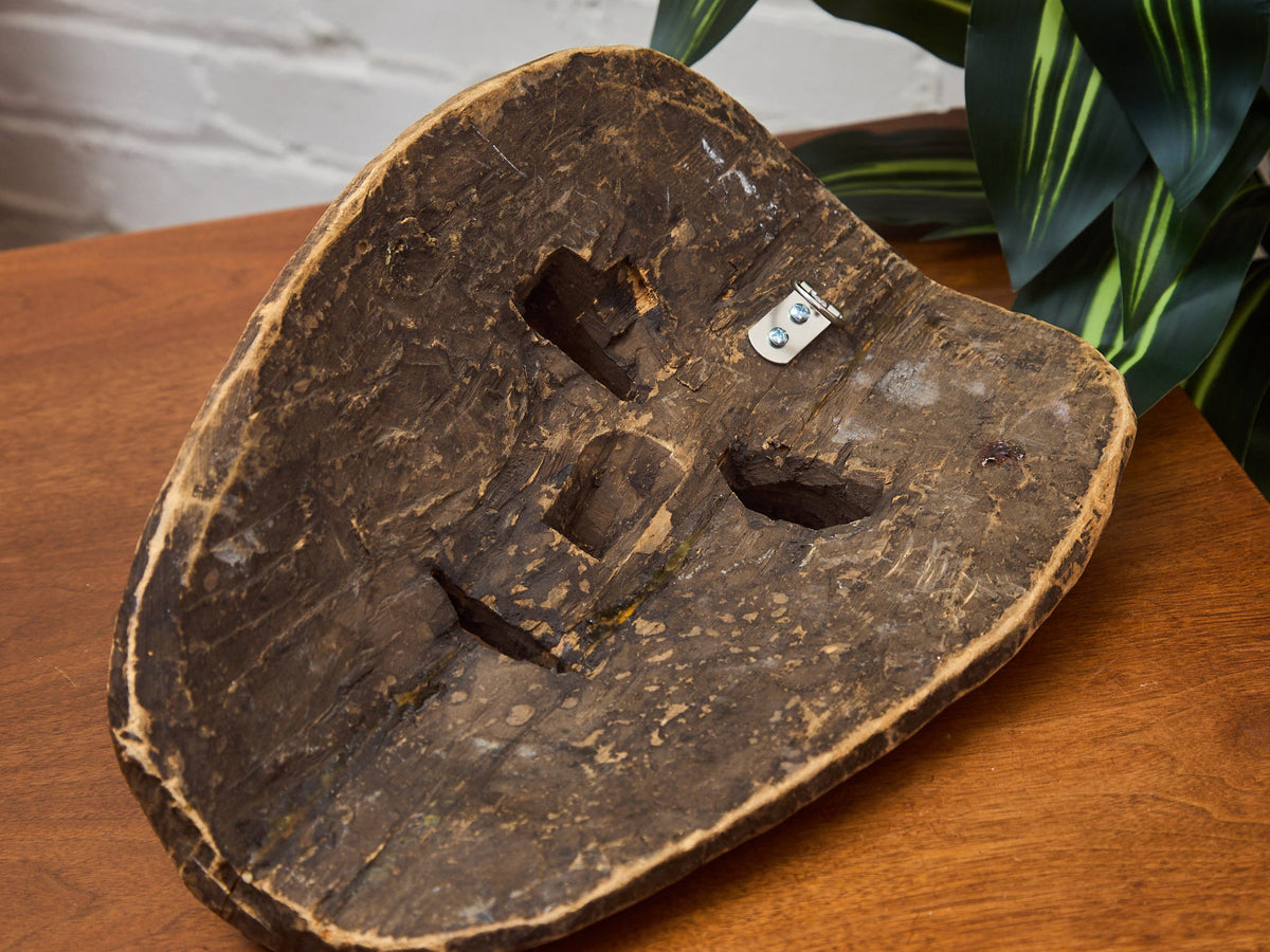 Vintage Nyanga initiation mask from the Democratic Republic of Congo