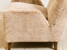 Maddox Chair in Faux Fur Fawn