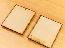 Pair of Reverse Painted Ships from the early 1900s