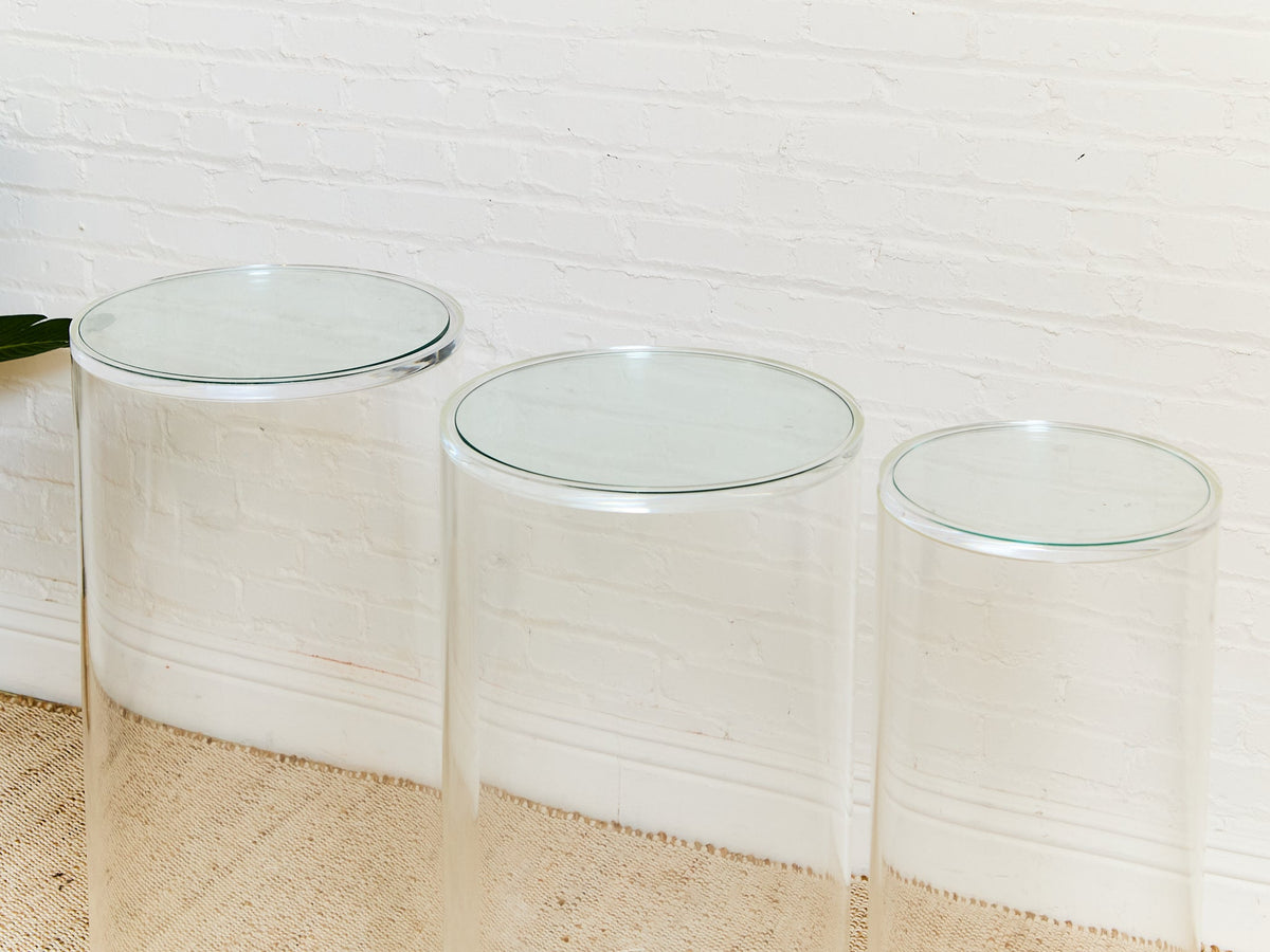 Acrylic Clear Pedestals