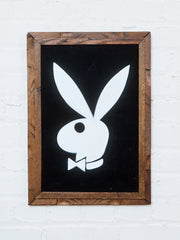 1970’s Playboy Bunny Black Velvet Painting