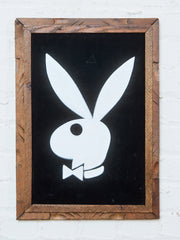 1970’s Playboy Bunny Black Velvet Painting