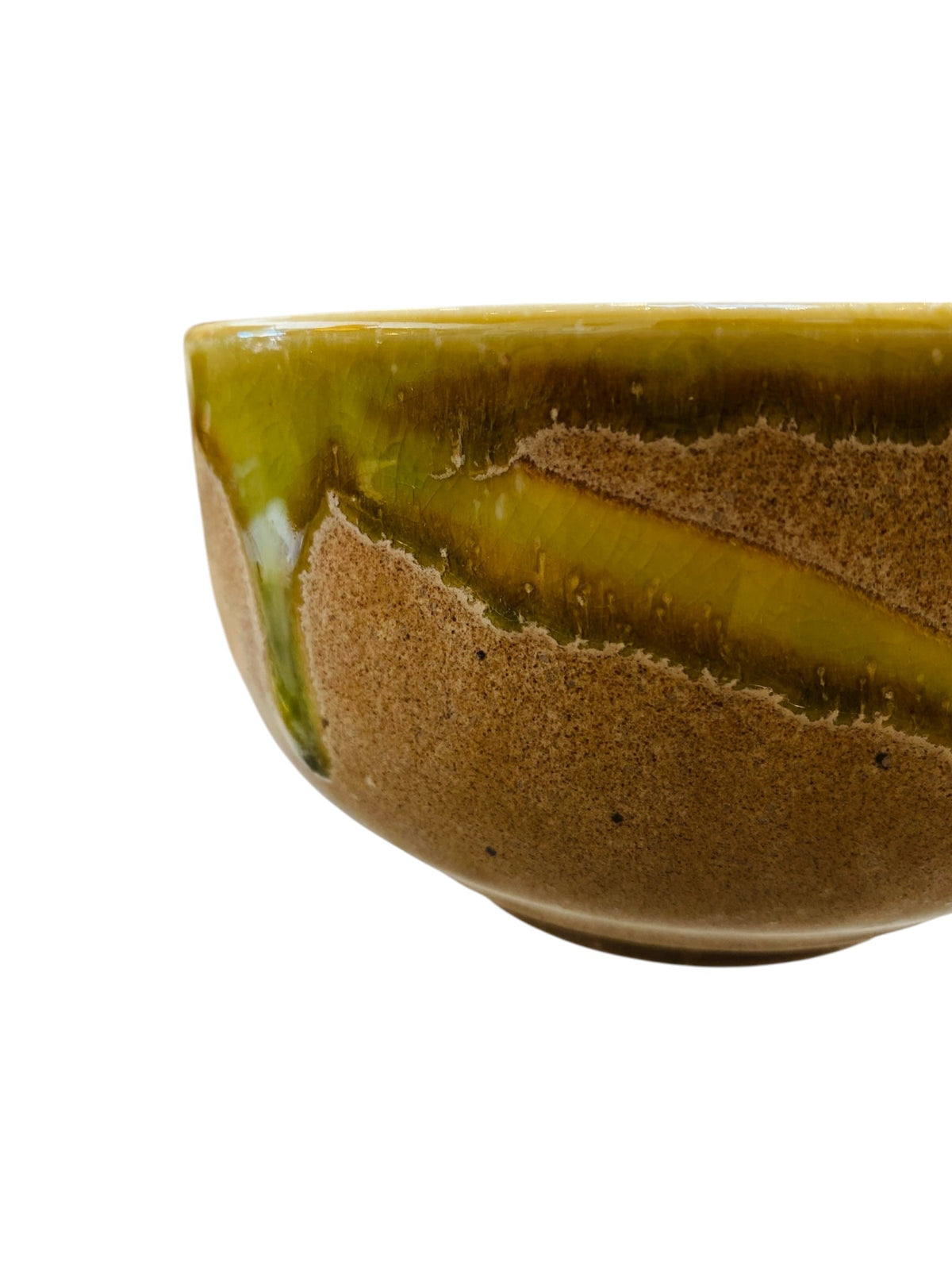 Celadon Green and Brown Glazed Bowl
