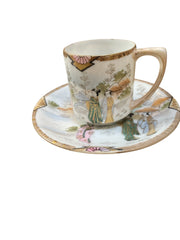 Art Deco Set of Four Japanese Tea set