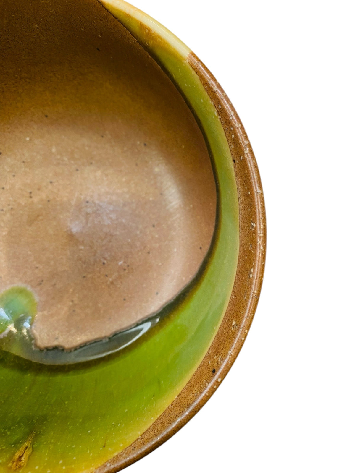 Celadon Green and Brown Glazed Bowl