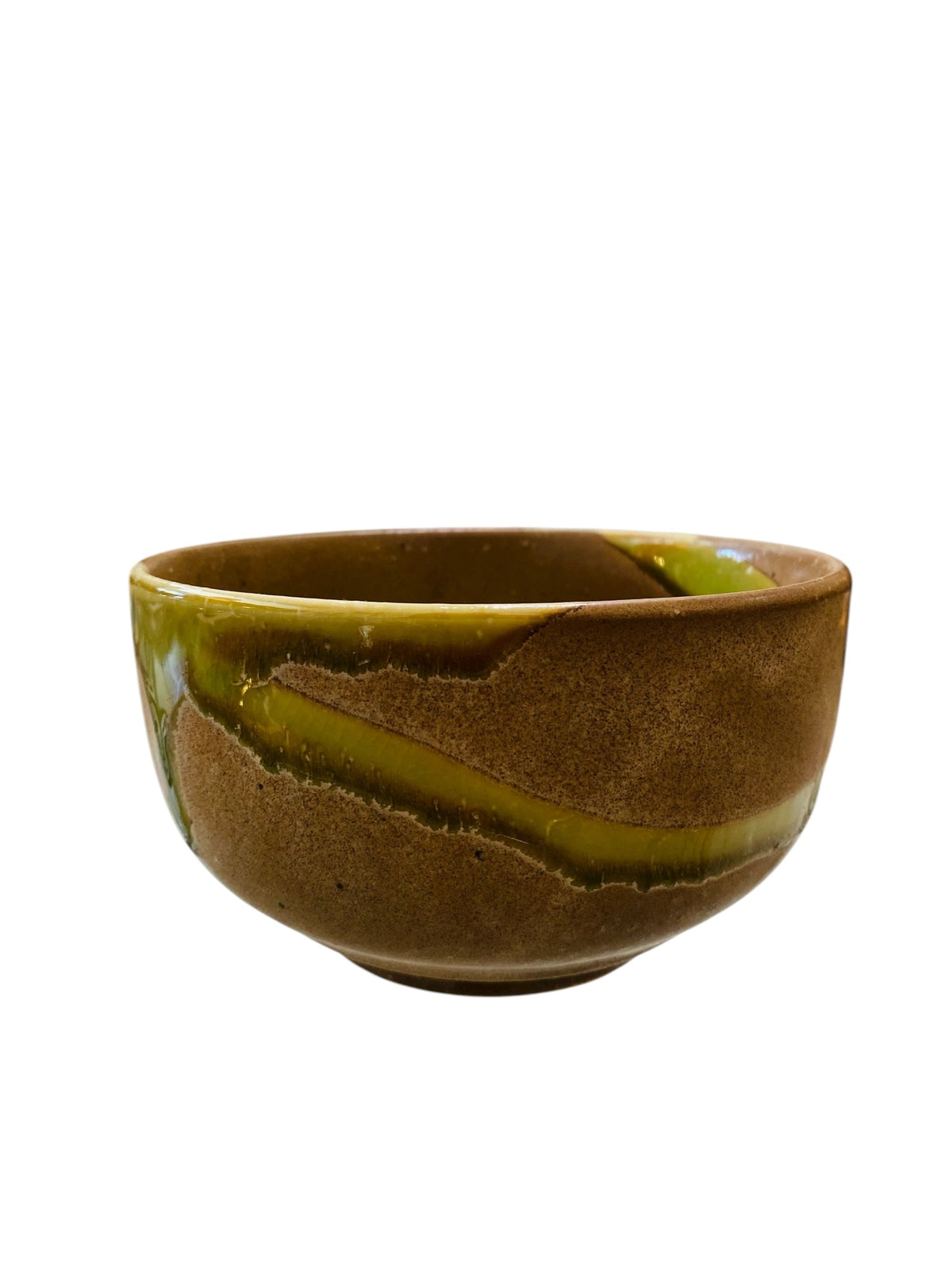 Celadon Green and Brown Glazed Bowl