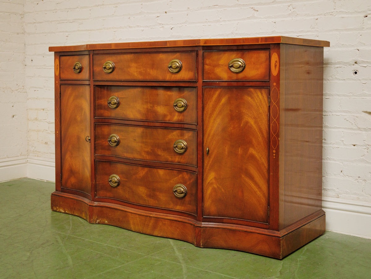 Antique Vintage Sideboard with inlays