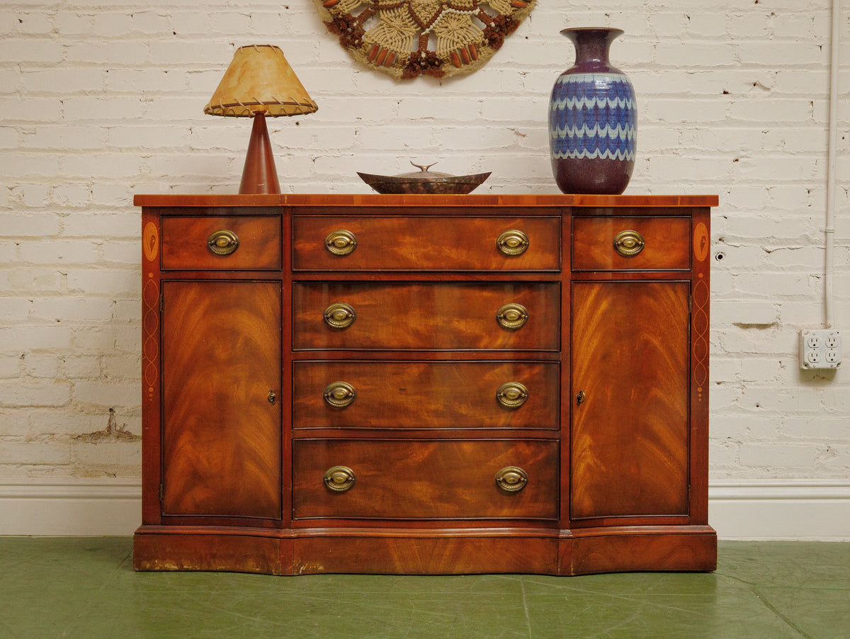 Antique Vintage Sideboard with inlays