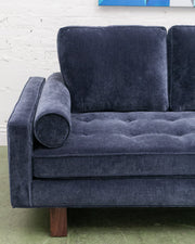 Natasha 3 Seater with Ottoman in Amici Indigo