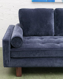 Natasha 3 Seater with Ottoman in Amici Indigo