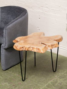 Burlwood Acacia Side Table