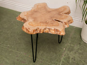 Burlwood Acacia Side Table