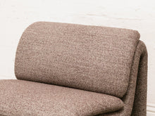 Brown Sculptural Lounge Chair
