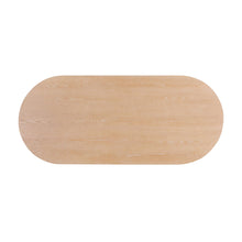 Marlow 102" Wood Oval Dining Table