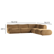 Zenith 5-Piece Modular Sectional