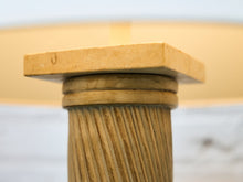 1980s Vintage Plaster Spiral Floor Lamp