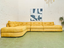 Prima 4 Piece Double Bumper Sectional Sofa