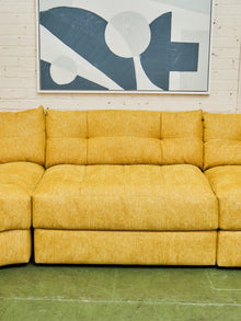 Prima 4 Piece Double Bumper Sectional Sofa