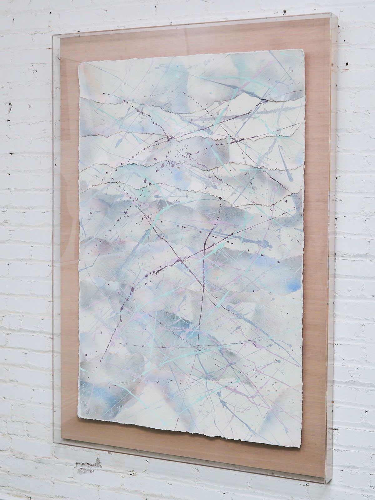 Huge Vintage Signed Post Modern Art