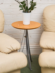 Vintage Danish Industrial Side Table