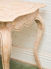 Maitland-Smith Pink Tessellated Stone Finish Desk