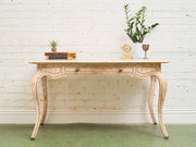 Maitland-Smith Pink Tessellated Stone Finish Desk