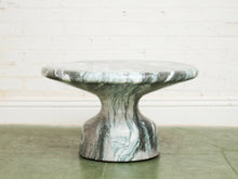 Modern Round Faux Marble Coffee Table