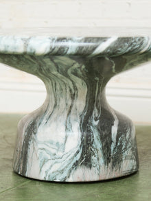 Modern Round Faux Marble Coffee Table