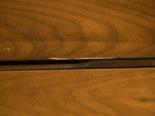 Walnut 3 drawer Mid Century Dresser