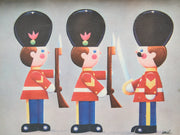 Mid Century Modern Christmas Toy Soldiers