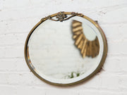 Turn of the Century Vintage Oval Beveled Mirror