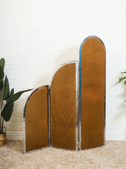 Arthur Umanoff Geometric Folding Privacy Screen by Thaden Metals, USA, 1970s