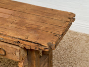 French utilitarian Rustic Antique Desk