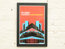 Brutalist London National Theater