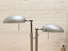 Vintage Double-Head Adjustable Dome Floor Lamp