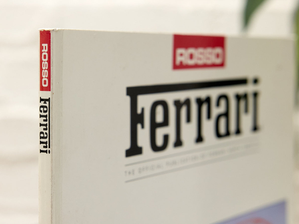 Vintage Rosso Ferrari 456 GT Official Magazine
