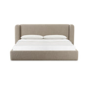 Babette Tan Contract-Grade Boucle Bed