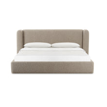 Babette Tan Contract-Grade Boucle Bed