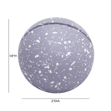 Gabby Speckled Round Card Holder - Set of 4