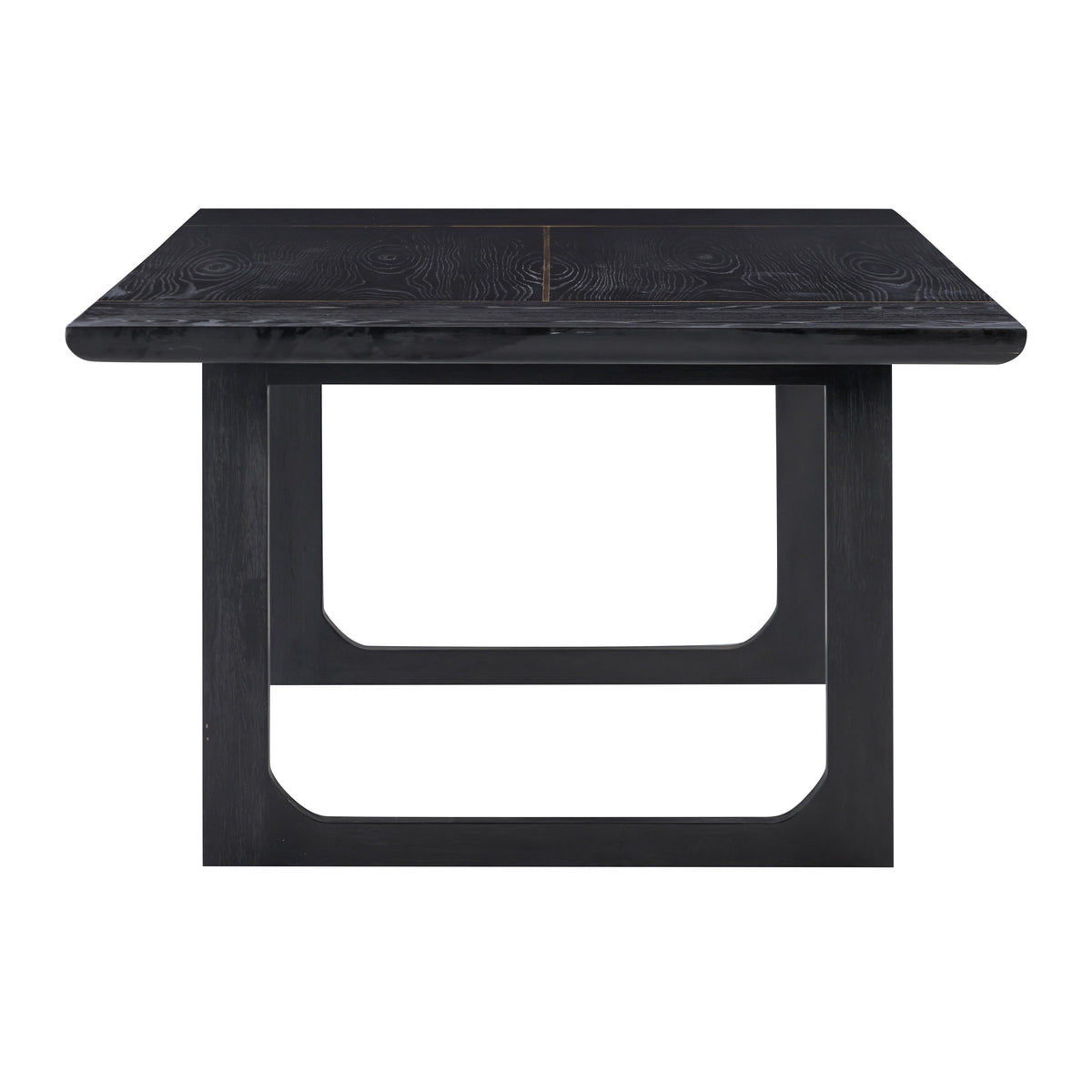Shiloh 102" Black Ash Rectangular Dining Table