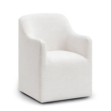 Helena Tall Textured Weave Performance Fabric Dining Chair