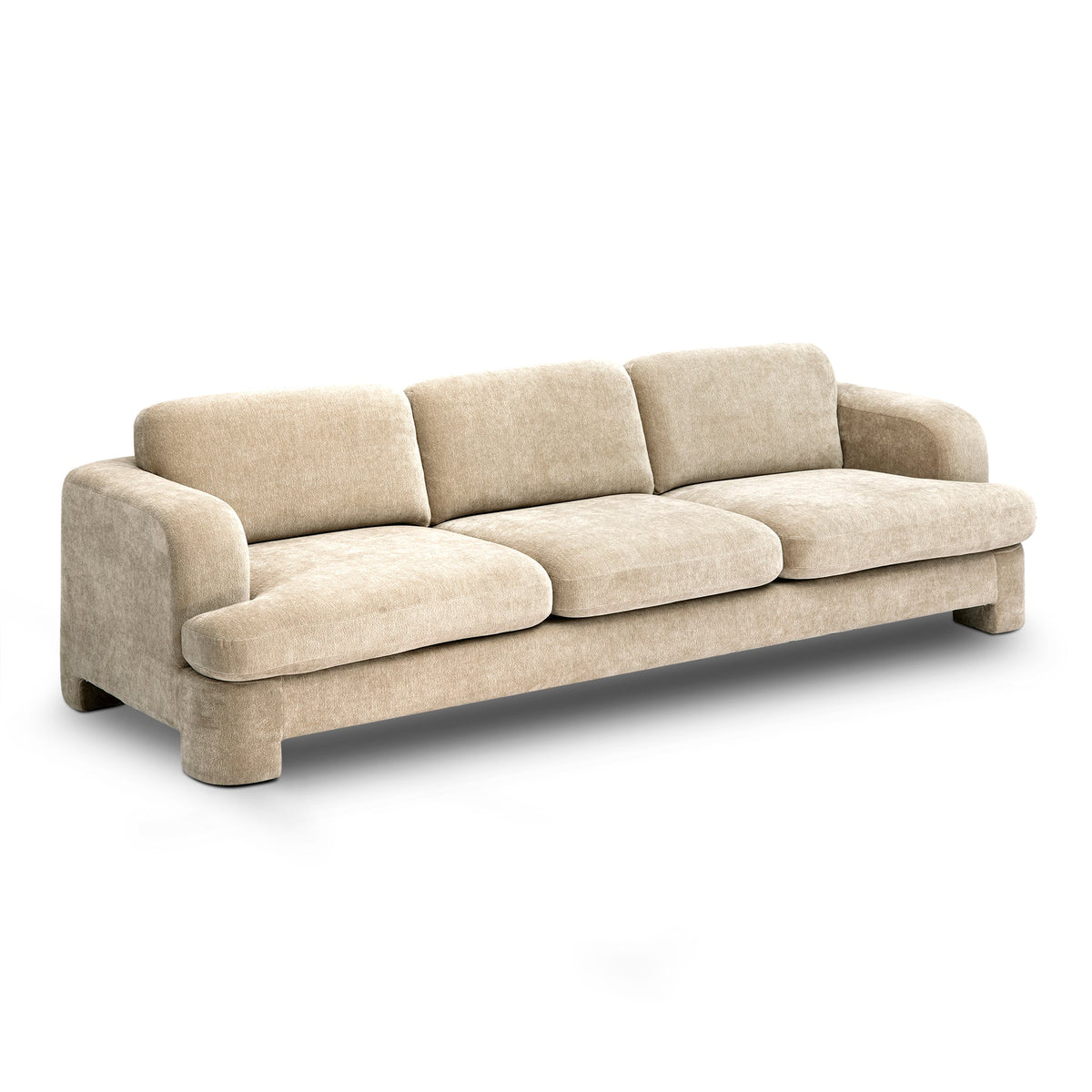 Halsey 102" Textured Fabric Sofa